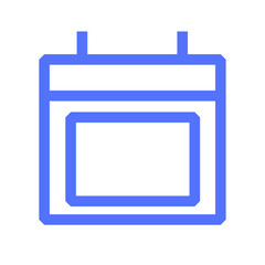 office schedule line icon