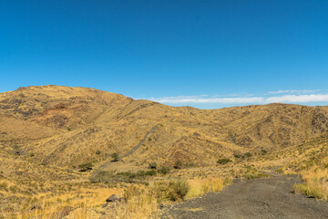 arabian mountain valley landscape 