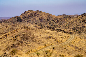arabian mountain valley landscape 