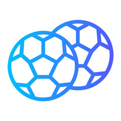 Obraz premium Line Gradient gradient icon