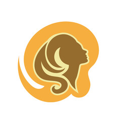 Hair Beauty logo. Vector logo design for beauty salon, hair salon, cosmetic and spa.