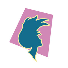 Hair Beauty logo. Vector logo design for beauty salon, hair salon, cosmetic and spa.