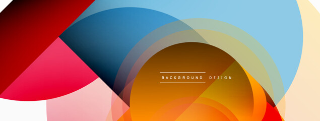 Geometrical minimal wallpaper. Geometric shapes. Vector illustration for wallpaper banner background or landing page