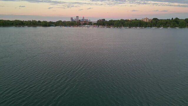 Lake Calhoun Drone Minneapolis, MN 11