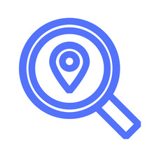 Business Digital Find Location Marketing Search Icon