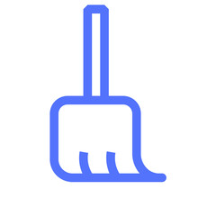 Broom Cleaning Household Housekeeping Sweeping Icon