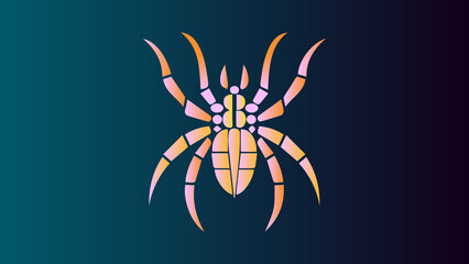 beautiful and very interesting spider wallpaper