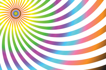 Abstract gradient swirl, twisting retro background