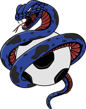 snake and ball