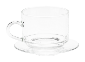 empty glass isolated and save as to PNG file