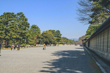8 April 2012 the landscape of Kyoto Gyoen National Garden