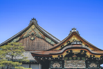 8 April 2012 Ninomaru Palace at Nijo Castle in Kyoto, Japan