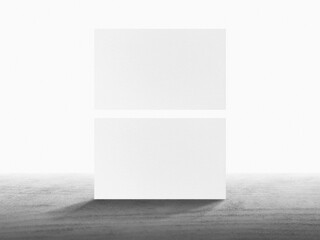 Minimal business card mockup