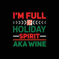 Fototapeta premium NEW CHRISTMAS T-SHIRT DESIGN
