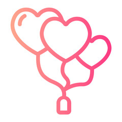 Line Flaticon gradient icon