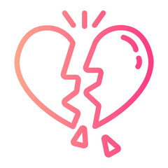 Line Flaticon gradient icon