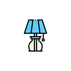 lamp decor icon