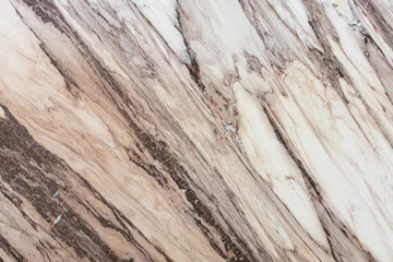 Tuinposter Palissandro tigrato - natural Italian or Spain marble stone texture, photo of slab. Soft matt granite material texture for exterior home decoration, floor tiles and ceramic wall tiles surface. © Dmytro Synelnychenko