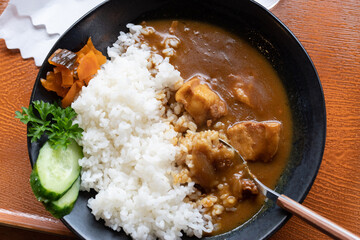 美味しそうなカレーライス