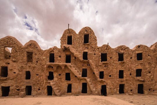 Ksar Mourabitine - Region of Tataouine - Southern Tunisia
