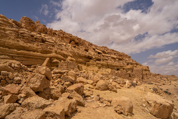 Fototapeta premium Ksar Mourabitine - Region of Tataouine - Southern Tunisia