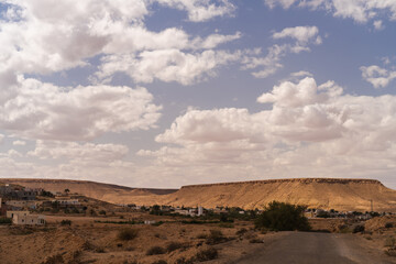 View of the Tataouine region - southern Tunisia