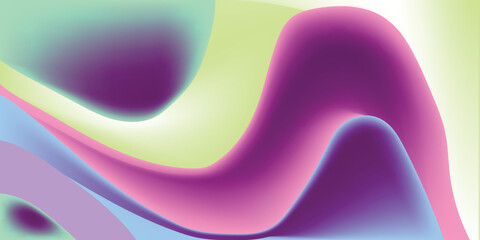 Multicolor gradient abstract background