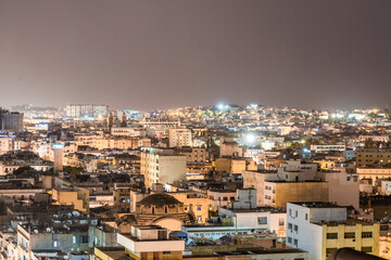 Obraz premium Tunis - Various views from the rooftops by bight - Tunisia