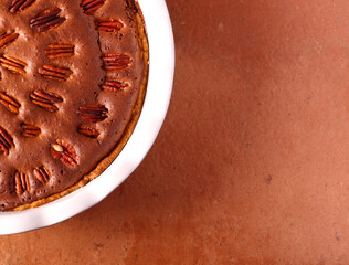 Chocolate pecan pie