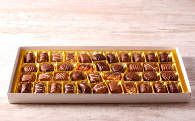 assorted chocolate candies