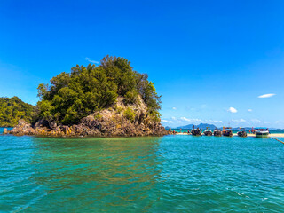 Koh Phak Bia island in Krabi province, Thailand