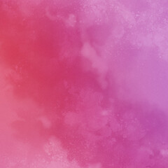 Abstract watercolor red and pink gradient background. Two-color gradient. Modern social media post background.