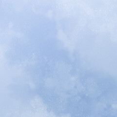 Obraz premium Abstract watercolor blue gradient background. Two-color gradient. Modern social media post background.