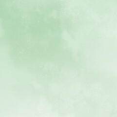 Abstract watercolor green and blue gradient background. Two-color gradient. Modern social media post background.