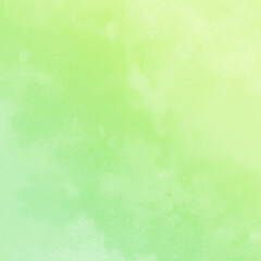 Abstract watercolor green and blue gradient background. Two-color gradient. Modern social media post background.