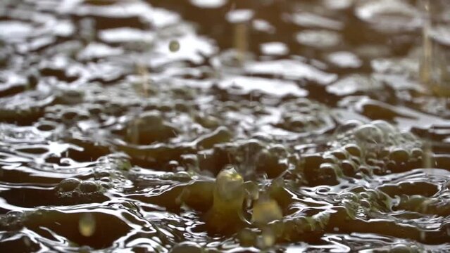 Harvest Grape Juice dripping 4k