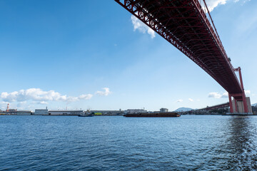 Fototapeta premium 北九州市若松地区の風景