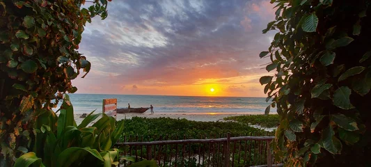 Papier peint adhésif Zanzibar Le coucher du soleil