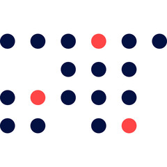 Geometric Dot Illustration (4)