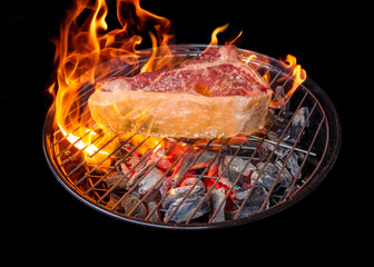 Steak grilling
