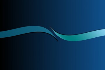 Abstract dark blue wave background