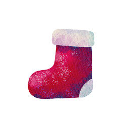red christmas stocking