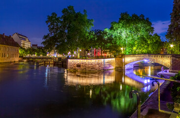 Strasbourg at night