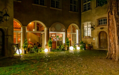 Strasbourg at night