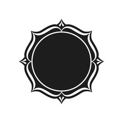 Octagonal Lotus Flower Symbol Ornament