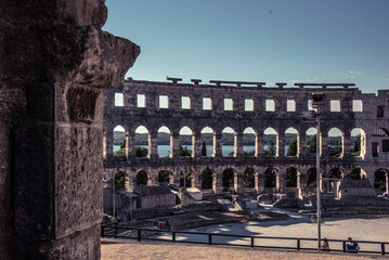 amphithéâtre en croatie