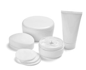  white cream container jar beauty moisturizer tube soap
