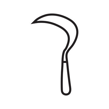 recommend clip art: grass sickle icon