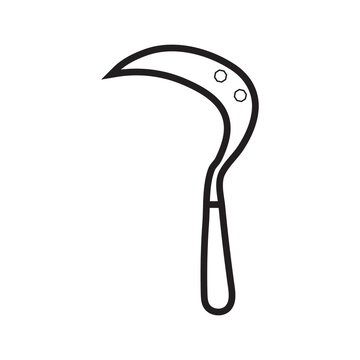 recommend clip art: grass sickle icon
