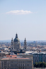 Fototapeta na wymiar budapest skyline Matthias Church